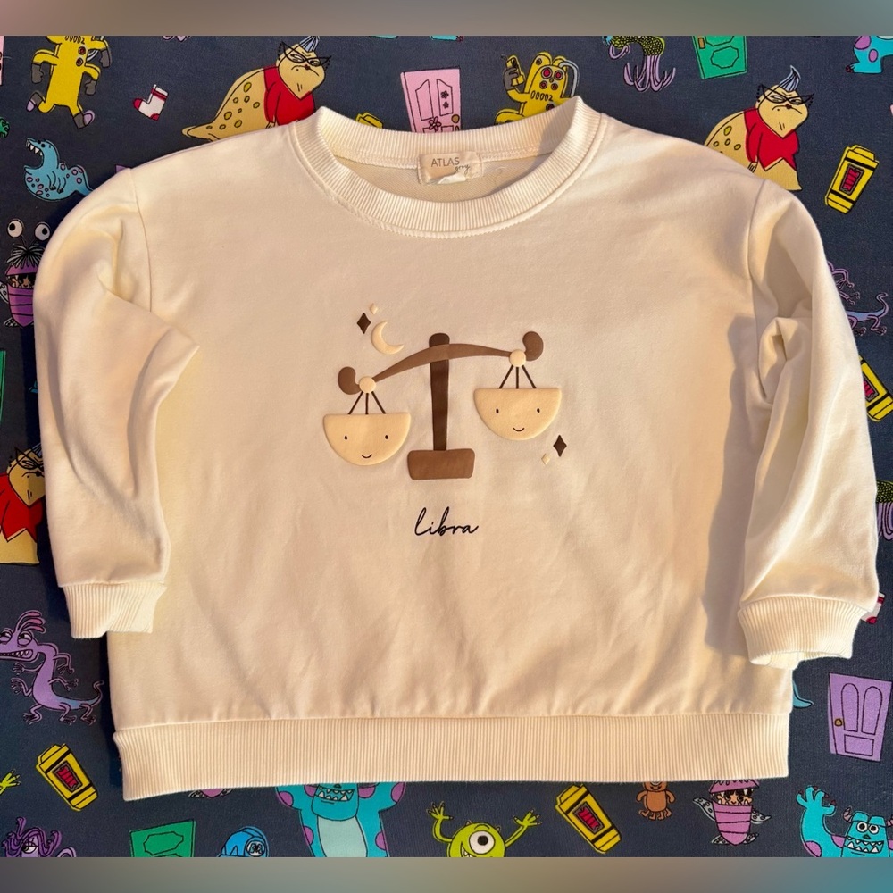 Atlas Grey Libra Crewneck